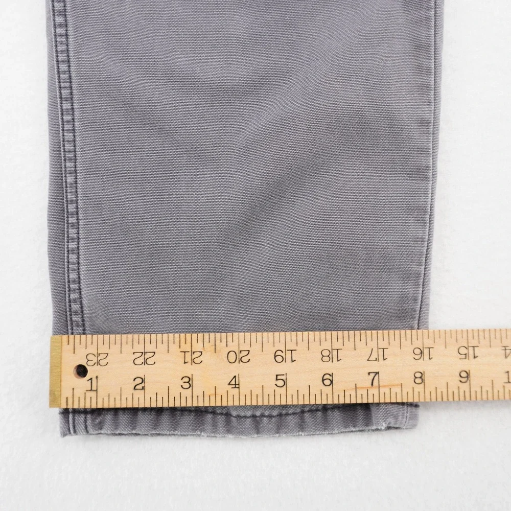 Levi's 514 Straight Fit Jeans Men's 34x32 Gray 100% Cotton‎ Denim